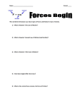 Forces Begin worksheet