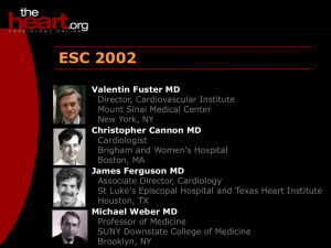 ESC 2002 - Medscape