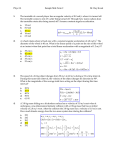 Phys 2A Sample Mid-Term 2 Dr. Ray Kwok 2. 3. 4. rad t 10)5.2( 2 08