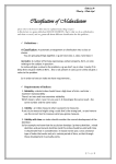 Common Orthodontic Classifications