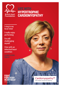 life with hypertrophic cardiomyopathy
