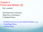 Chapter 06 - Force and Motion