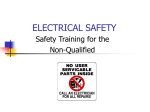 electrical safety - Segurança e Trabalho