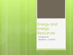 Energy - Warren County Schools