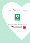 A guide to Automated External Defibrillators (AEDs)