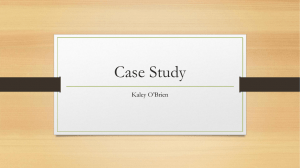 Case Study - Kaley O`Brien RDH