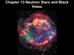 Chapter 13 Neutron Stars and Black Holes