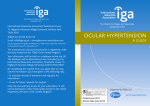 Ocular hypertension - Moorfields Eye Hospital