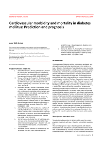 Cardiovascular morbidity and mortality in diabetes