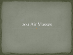 20.1 Air Masses