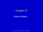 Chapter 38 Patient Safety