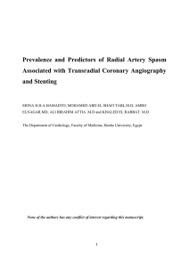 mona hassan hassan ahmed hamadto_Radial Artery Spasm paper