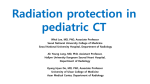Radiation Safety in Pediatric Imaging - RPOP