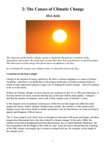 2: The Causes of Climatic Change