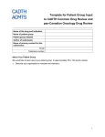 (CDR) and pan-Canadian Oncology Drug Review