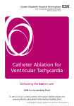Catheter Ablation for Ventricular Tachycardia