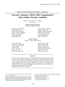 HFSA 2010 Comprehensive Heart Failure Practice Guideline