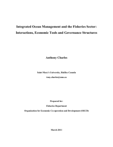 Integrated Ocean Management and the Fisheries Sector