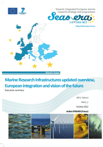 Marine Research Infrastructures updated overview - SEAS-ERA