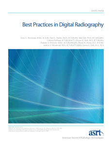 Best Practices in Digital Radiography