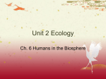 Unit 2 Ecology - Jamestown Public Schools