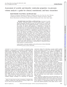 Assessment of systolic and diastolic ventricular properties - AJP