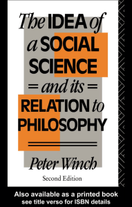 The IDEA of a Social Science