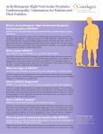 Arrhythmogenic Right Ventricular Dysplasia/ Cardiomyopathy