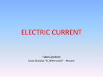 Electric current - liceo classico pescara