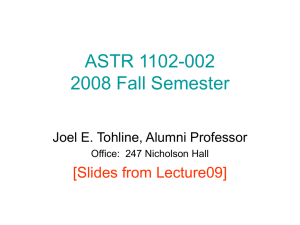 Slides from Lecture09