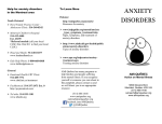 Anxiety Disorders - AMI