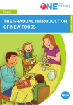 the gradual introduction of new foods