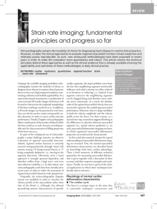 Strain rate imaging: fundamental principles and progress so far