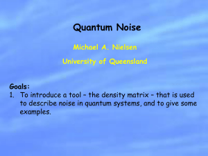 noise - Michael Nielsen