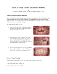 A Look At Tongue Thrusting and Abnormal Swallowing