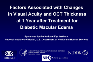 Mean Change in Visual Acuity * 2 - Jaeb Center for Health Research