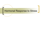 Hormonal Response to Stress