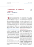 Asymptomatic Left Ventricular Dysfunction