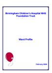 Birmingham Children`s Hospital NHS Trust