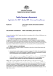Public Summary Document - Word 128 KB