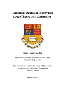 Canonical Quantum Gravity as a Gauge Theory with Constraints