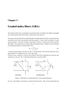 Graded-index fibers (GRA)