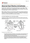 Abnormal Heart Rhythms (Arrhythmias)