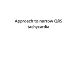 Approach to narrow QRS tachycardia