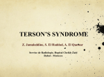 Terson`n syndrome