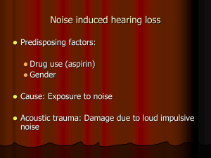 Amplification systems: Hearing aids