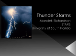 Thunder Storms - Stars - University of South Florida