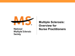 Title Here (36-40 pts) - National Multiple Sclerosis Society