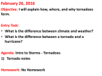 What is a Tornado?