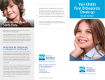 Your Child`s First Orthodontic Check-up